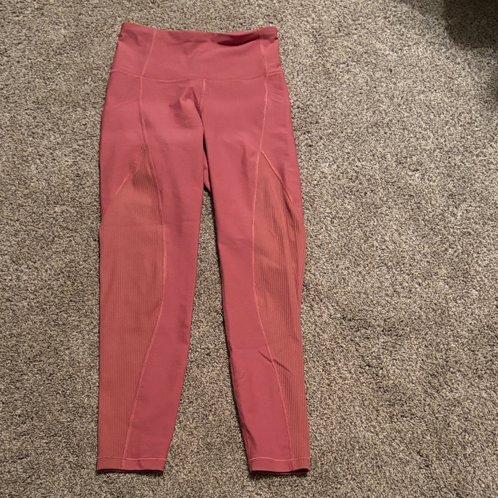 High-Waisted Pink Leggings